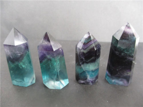 4 pcs 160g õ ÷ Ʈ quartz crystal wand point healing